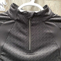 LS "Base Layer" Shirt, 1/4 Zip Up, tag *new