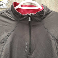 LS "Base Layer" Shirt, 1/4 Zip Up, tag *new
