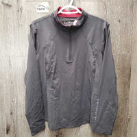 LS "Base Layer" Shirt, 1/4 Zip Up, tag *new

