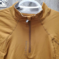 LS "Base Layer" Shirt, 1/4 Zip Up, tag *new
