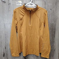 LS "Base Layer" Shirt, 1/4 Zip Up, tag *new
