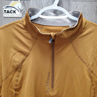 LS "Base Layer" Shirt, 1/4 Zip Up, tag *new
