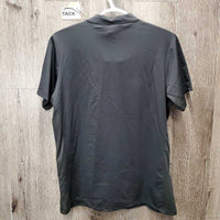 SS Shirt, 1/2 Zip Up, Mesh Sides, tag *new
