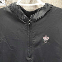 SS Shirt, 1/2 Zip Up, Mesh Sides, tag *new