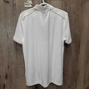 MENS Clean Cool SS Shirt, 1/4 Button Up, tag *new