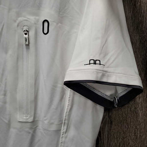 MENS Technical Shirt, 1/4 Zip Up, tag *new
