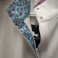 SS Show Sun Shirt, 1/4 Zip up, attached Snap Collar, tag *new
