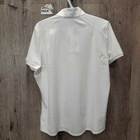 SS Show Sun Shirt, 1/4 Zip up, attached Snap Collar, tag *new
