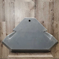 Plastic Corner Feeder, 2x wooden wall mounting boards *xc/like new, mnr dirt
