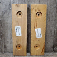 Plastic Corner Feeder, 2x wooden wall mounting boards *xc/like new, mnr dirt
