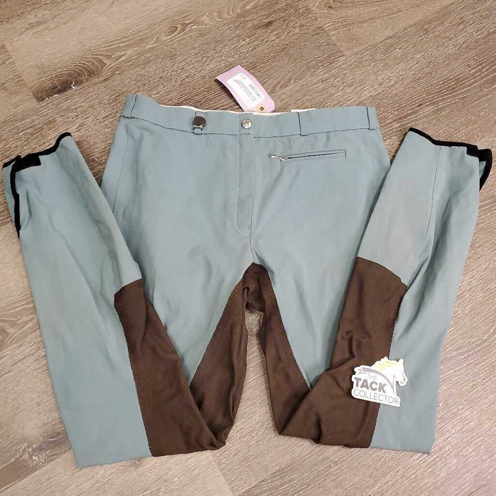 Full Seat Breeches *gc, mnr stains & seam puckers, faded, older