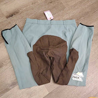 Full Seat Breeches *gc, mnr stains & seam puckers, faded, older
