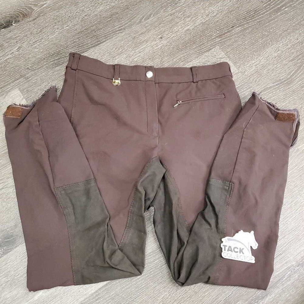 Full Seat Breeches *gc/fair, v.rubbed & pilly, v.puckered knees, seat & leg stains