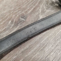 Cotton Web Reins, Finger Stoppers, Buckles *gc, dirty, edge rubs, faded, mnr dings?slices
