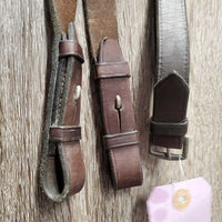 Rsd Leather Bridle Wide Braided Reins *vgc/gc, clean, edge scrapes, dry, stiff, chews, scrapes, mnr undone stitching, faded