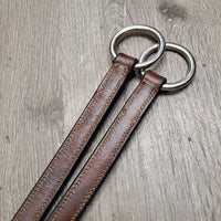 FS Rsd Adjustable Leather Breastplate, Running Martingale *xc/like new, mnr dirt/residue, tight keeper

