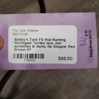 FS Rsd Running Martingale *xc/like new, mnr scratches & dents, No Stopper
