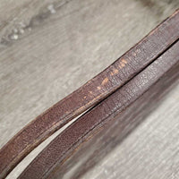 German Martingale *NO REINS, gc/fair, v.stiff, v.dry, v.tight keepers, rubs, faded, scrapes, dirt?stains