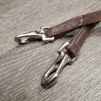 German Martingale *NO REINS, gc/fair, v.stiff, v.dry, v.tight keepers, rubs, faded, scrapes, dirt?stains
