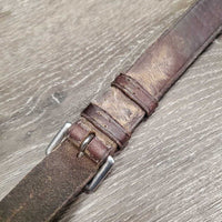 German Martingale *NO REINS, gc/fair, v.stiff, v.dry, v.tight keepers, rubs, faded, scrapes, dirt?stains
