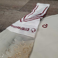 Euroseat Breeches *gc, v.stained legs & seat, stains, rub, pills, dry & cracking stickies, threads
