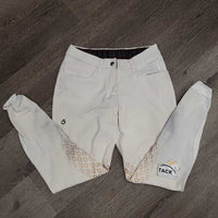 Euroseat Breeches *gc, dingy, stained seat & legs, stains, dry & stiff stickies
