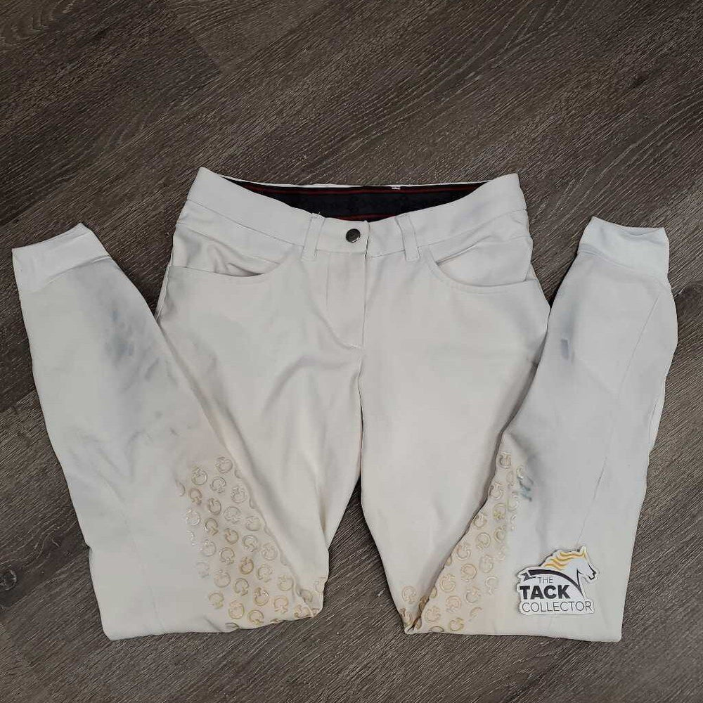 Euroseast Breeches *gc, stains, seam puckers, stained seat & legs, rubs, pills, dry stickies, older