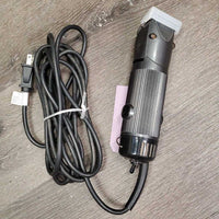 2 Speed Clippers, 10 Blades plastic guard, brush, manuals *vgc, WORKS, clean, hairy, mnr rust