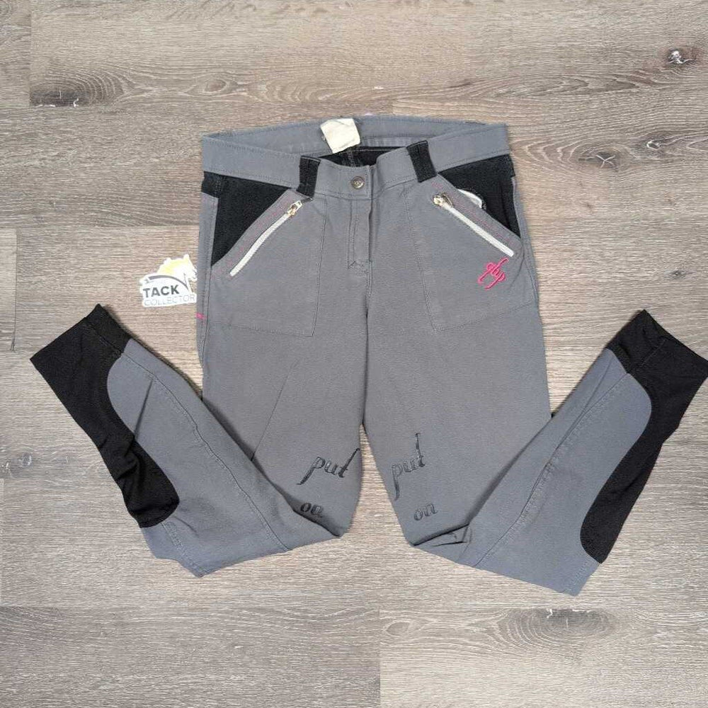 Euroseat Breeches *vgc, seam puckers, faded, curled inner waist, rubs, older