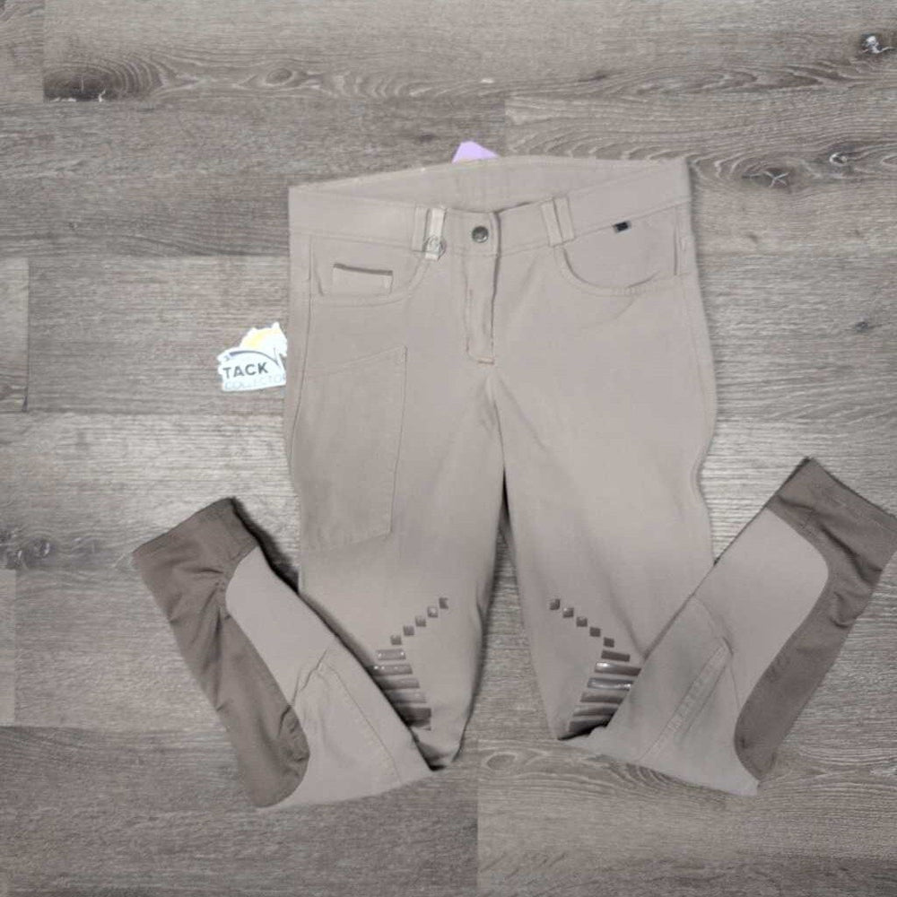 Sticky Full Seat Breeches *vgc, seam puckers, mnr knee rubs & stains