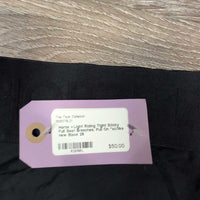 v.Light Riding Tight Sticky Full Seat Breeches, Pull On *xc/like new
