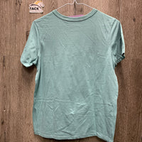 SS Cotton T Shirt "lets get rowdy" ?Glow in the Dark? *gc
