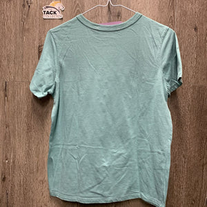 SS Cotton T Shirt "lets get rowdy" ?Glow in the Dark? *gc