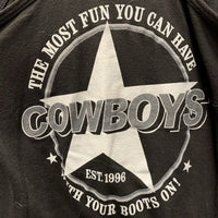 "Cowboys" Tank Top *gc, rubs, pills, fuzzy
