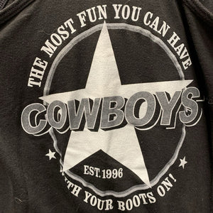 "Cowboys" Tank Top *gc, rubs, pills, fuzzy