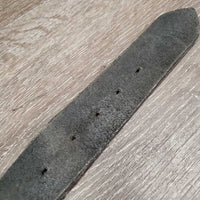 Tooled Leather Western Belt, Heart Belt Buckle *gc, mnr dents & scratches, Buckle back: v.stained