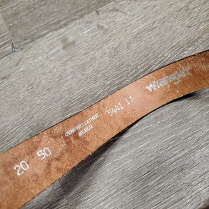 JUNIORS Tooled Leather Western Belt, Buckle *vgc, clean & mnr scuffs