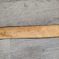 Tooled Western Belt *vgc, enlarged hole, scraped edges, trimmed end, stain