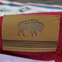 82% Thick Wool & 18% Cotton Blanket "Embroidered Face - March 27, 2022" *xc/like new, clean, mnr hair
