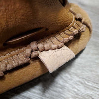 Leather Moccassins, thick rubber soles *vgc, mnr clean, rubs & frayed
