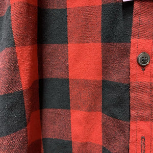 LS Flannel Western Shirt *gc, pilly, mnr hair, older