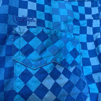 LS Western Shirt, snaps *vgc, crinkled, deodorant sparkles
