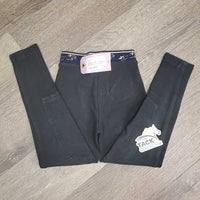 JUNIORS Cotton Breeches, Pull On *gc, faded, hairy, mnr unstitched seams
