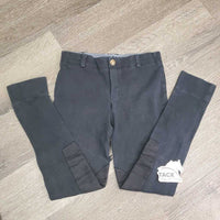 JUNIORS Hvy Cotton Jodphurs, Pull On *fair, hole, undone seam stitching, faded, seam puckers, NO Elastics
