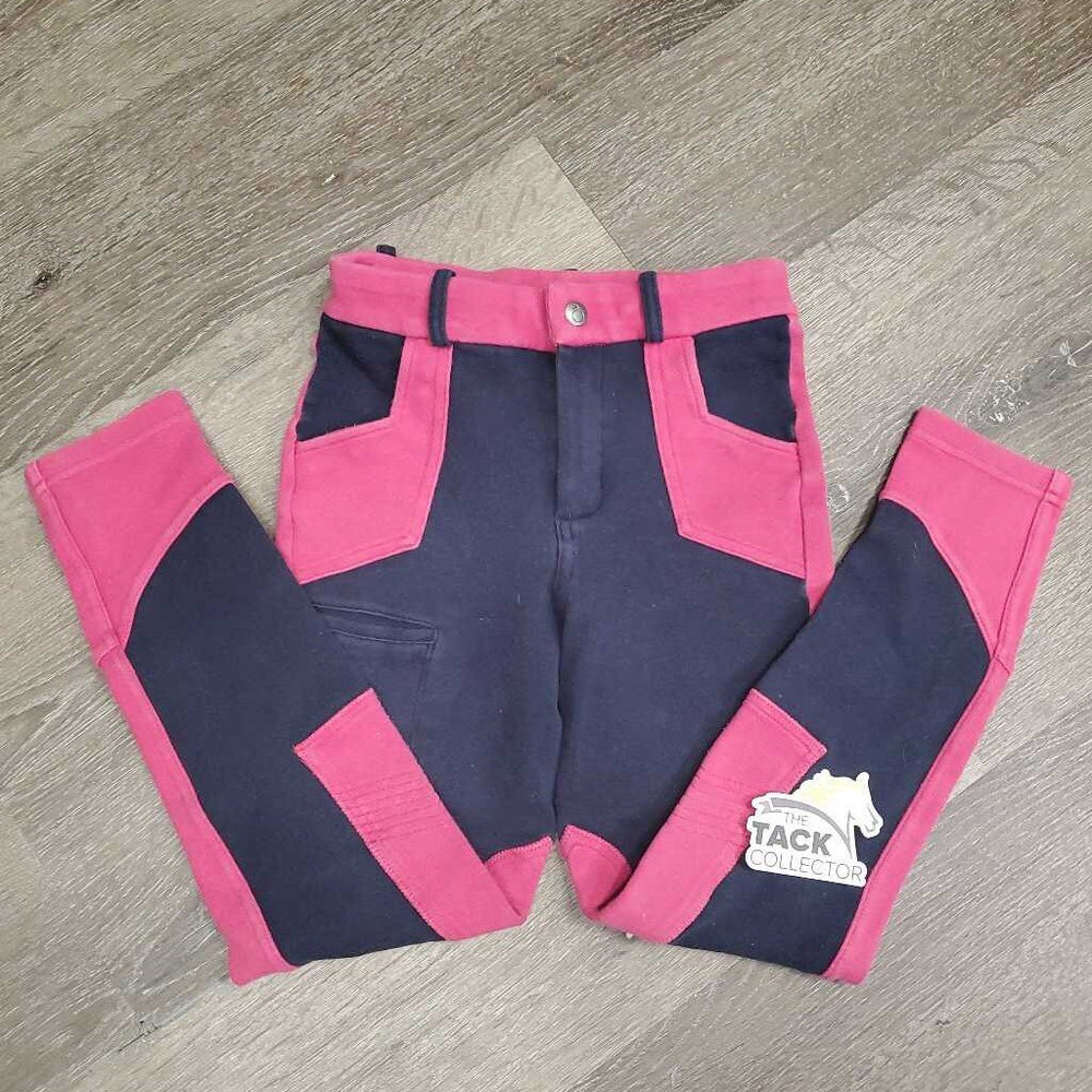 JUNIORS Hvy Cotton Breeches *gc, faded, rubs, pills, mnr hair