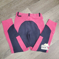 JUNIORS Hvy Cotton Breeches *gc, faded, rubs, pills, mnr hair
