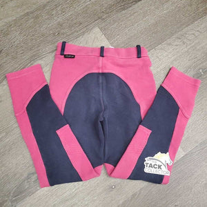 JUNIORS Hvy Cotton Breeches *gc, faded, rubs, pills, mnr hair
