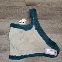 Hvy Mesh Fly Mask, Thick Fleece *gc, dirty, fleece: stains, hair & clumpy