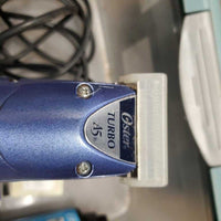 2 Spd Clippers, 10 Blade, Cover, 2 springs, oil, grease, lube, brush, wash, Box *vgc, clean, mnr hair, SOUND Great, WORK, marker
