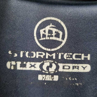SS Polo Shirt, 1/4 Button Up *gc, snags, cracked & missing logo
